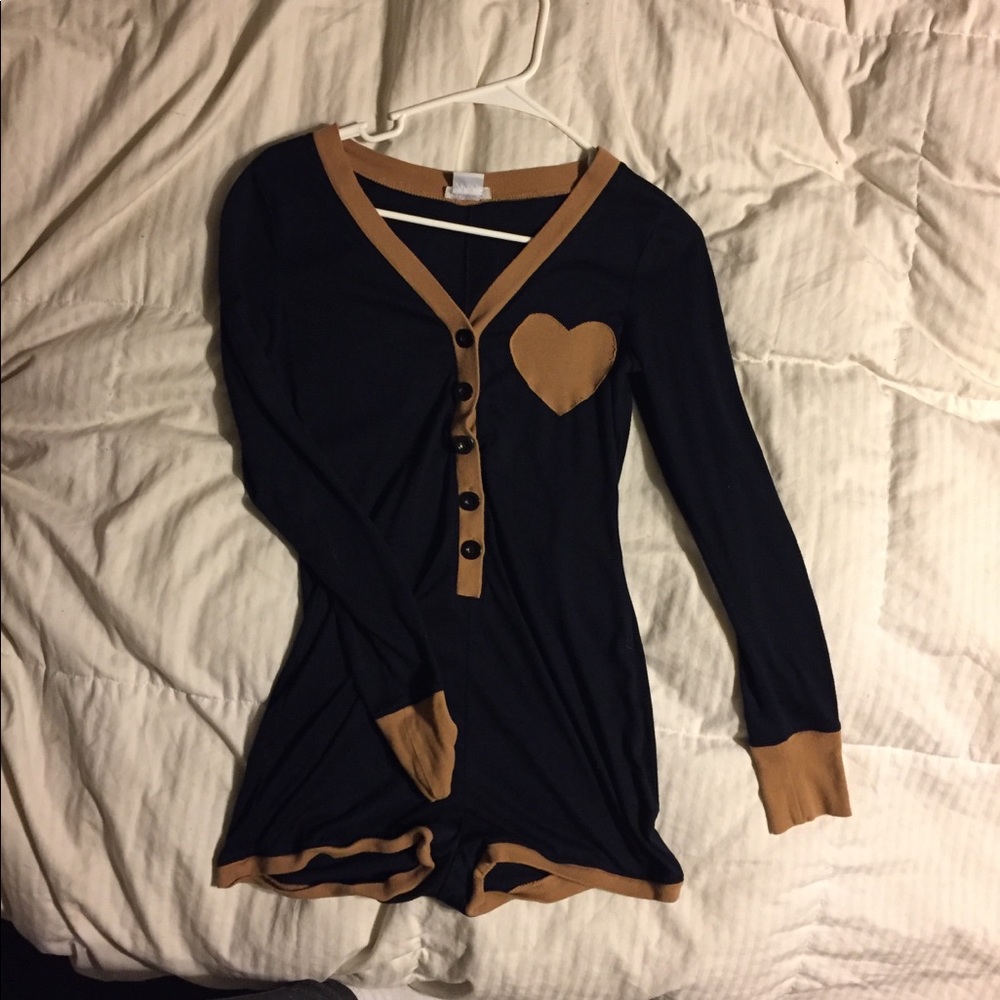 Adorable romper pajamas